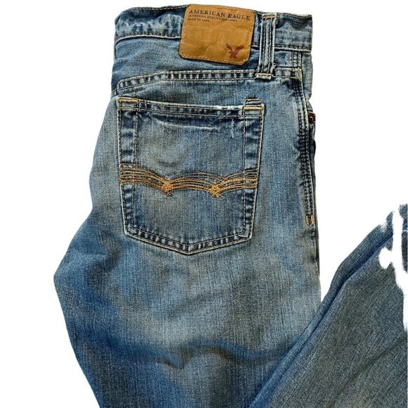 AMERICAN Eagle Straight Leg Men's Jeans Size 34/30 - Picture 9 of 13